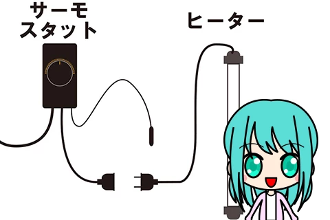 水槽用ヒーターの種類と選び方・電気代は？